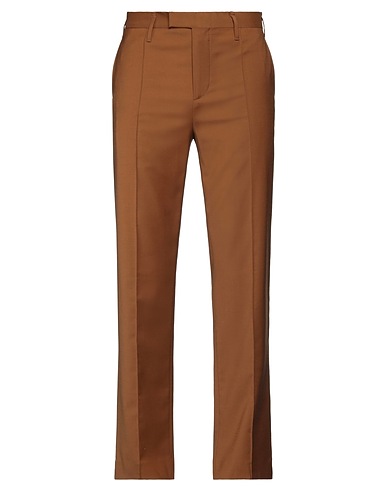 NEIL BARRETT Casual trouser Brown 54% Polyester, 44% Wool, 2% Elastane