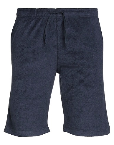 R3D WÖÔD Shorts & Bermuda Blu notte 70% Cotone, 30% Poliestere