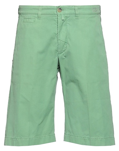 JACOB COHЁN Shorts & Bermuda Verde chiaro 100% Cotone