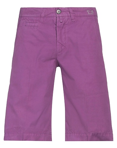 JACOB COHЁN Shorts & Bermuda Mauve 100% Cotton
