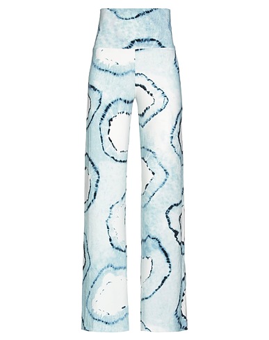 NORMA KAMALI Casual trouser Sky blue 95% Polyester, 5% Elastane
