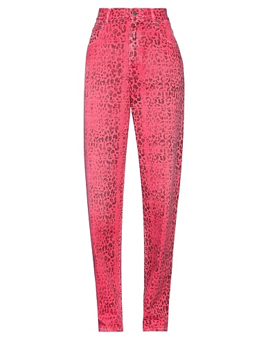GOLDEN GOOSE Pantaloni jeans Fucsia 100% Cotone