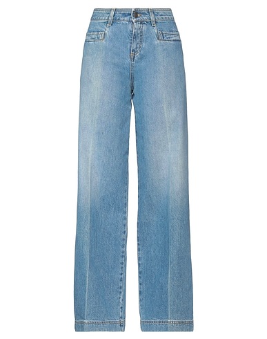 PHILOSOPHY di LORENZO SERAFINI Denim pants Blue 100% Cotton