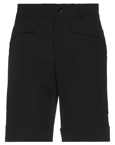 BURBERRY Shorts & Bermuda Black 100% Virgin Wool
