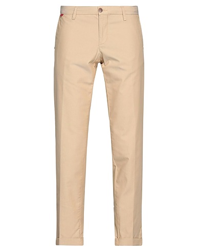 AT.P.CO Casual trouser Beige 57% Cotton, 21% EcoCoolmax®, 21% Polyester, 1% Elastane