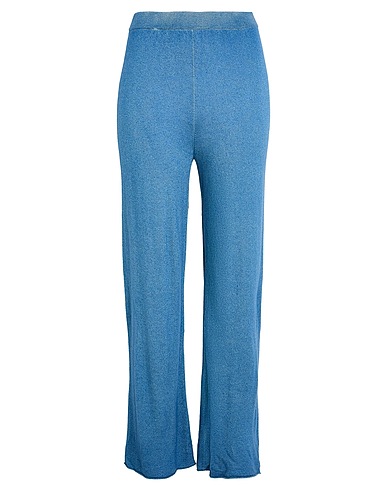 MAJESTIC FILATURES Casual trouser Slate blue 100% Cashmere