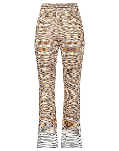 MISSONI Casual trouser Tan 58% Wool, 38% Viscose, 3% Polyamide, 1% Polyurethane
