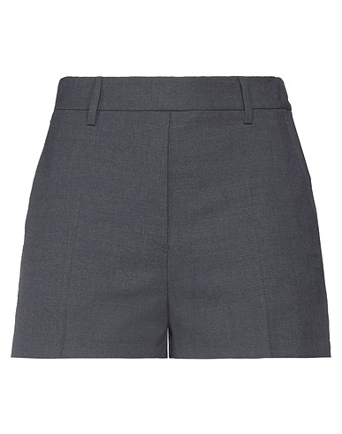 N°21 Shorts & Bermuda Grey 53% Polyester, 43% Wool, 4% Elastane