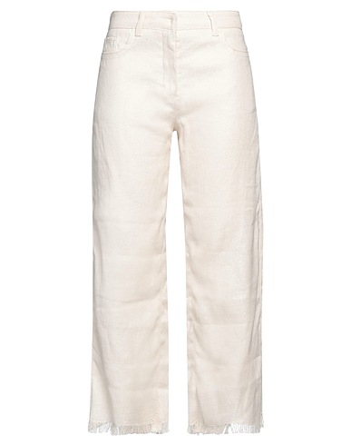 'S MAX MARA Casual trouser 86% Linen, 13% Cotton, 1% Elastane