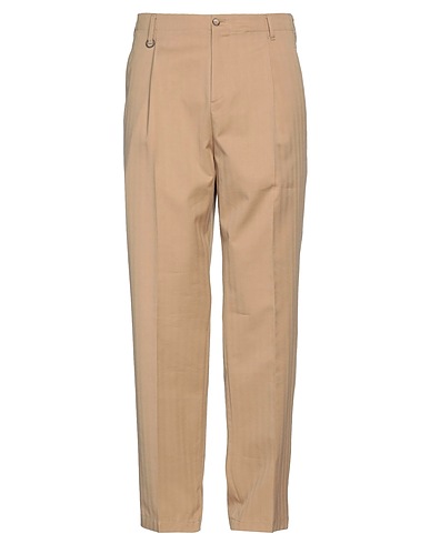 BE ABLE Casual trouser Sand 55% Virgin Wool, 42% Cotton, 3% Elastane