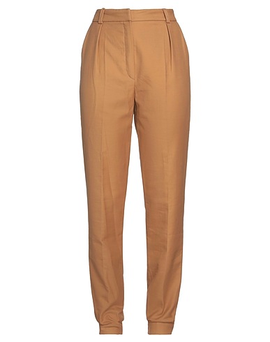 MILA & JAMES Casual trouser Camel 100% Cotton