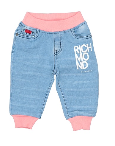 JOHN RICHMOND Denim pants Blue 98% Cotton, 2% Elastane