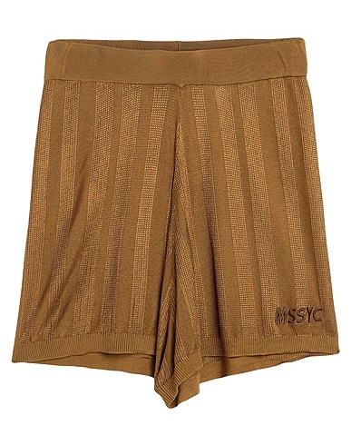 MORGAN STEWART SPORT Shorts & Bermuda Khaki 100% Rayon