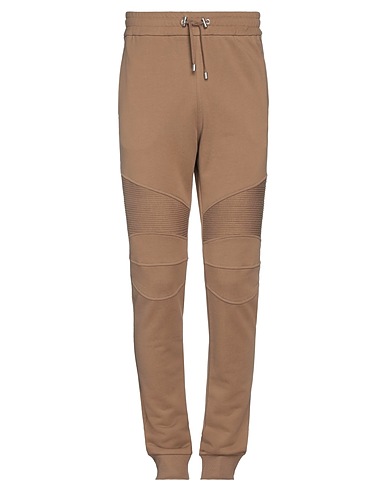 BALMAIN Casual trouser Khaki 100% Cotton, Elastane