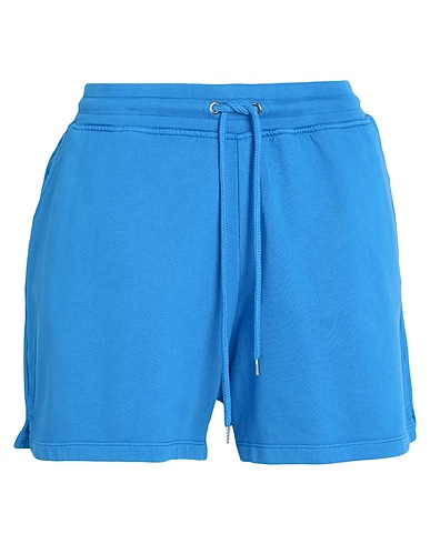 COLORFUL STANDARD Shorts & Bermuda WOMEN ORGANIC SWEATSHORTS
 Azure 100% Cotton