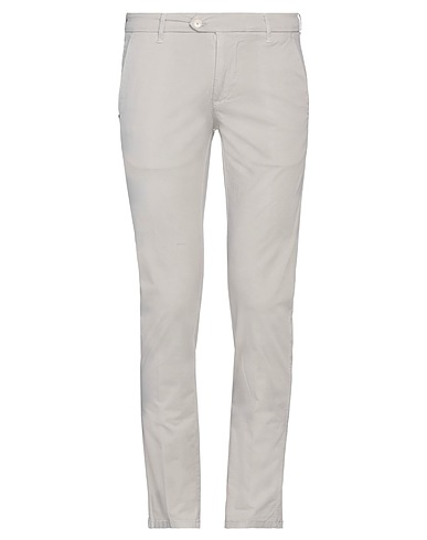 0/ZERO CONSTRUCTION Chinos Grigio chiaro 97% Cotone, 3% Elastan