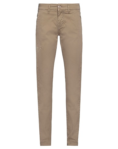 GUESS Casual trouser Khaki 98% Cotton, 2% Elastane