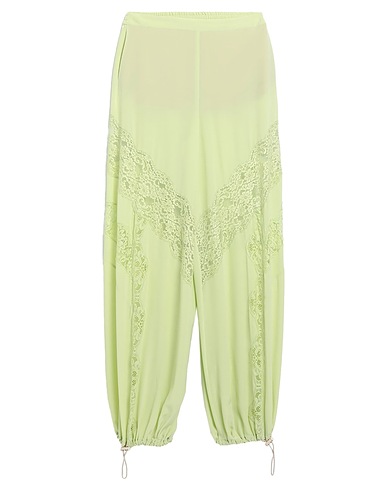 STELLA McCARTNEY Pantalone Verde 100% Seta