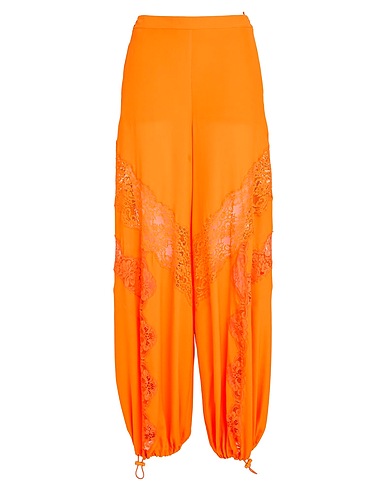 STELLA McCARTNEY Pantalone Arancione 100% Seta