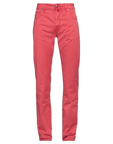 JACOB COHЁN 5-pocket Brick red 71% Cotton, 25% Polyester, 4% Elastane