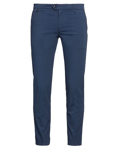 0/ZERO CONSTRUCTION Chinos Blu navy 97% Cotone organico, 3% Elastan