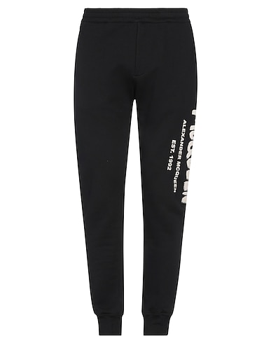 MCQUEEN Casual trouser Black 100% Cotton