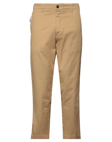 HAIKURE Casual trouser Camel 97% Cotton, 3% Elastane