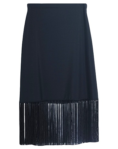 BURBERRY Midi skirt Black 60% Mohair wool, 40% Virgin Wool