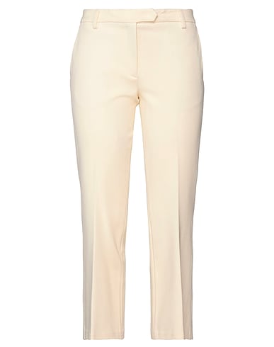 DOUUOD Casual pants Ivory 69% Viscose, 25% Polyamide, 6% Elastane
