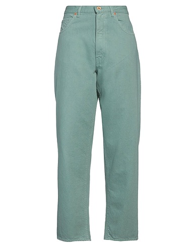 PENCE Pantalone Verde salvia 100% Cotone