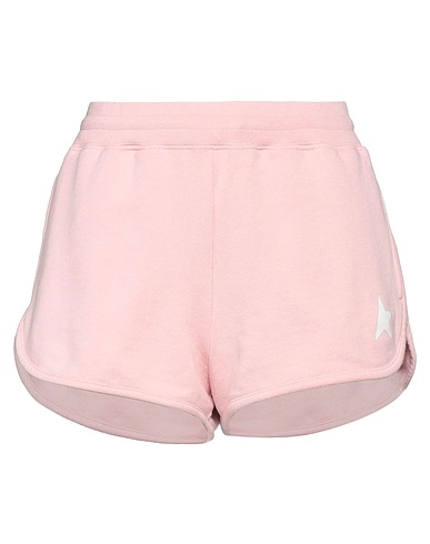 GOLDEN GOOSE Shorts & Bermuda STAR Light pink 100% Cotton