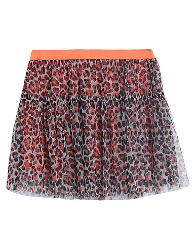 VANESSA SCOTT Mini skirt Orange 100% Polyester