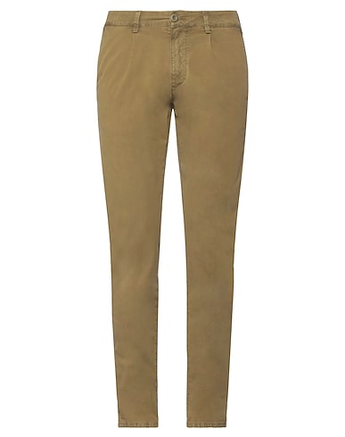 MODFITTERS Casual trouser Khaki 98% Cotton, 2% Elastane