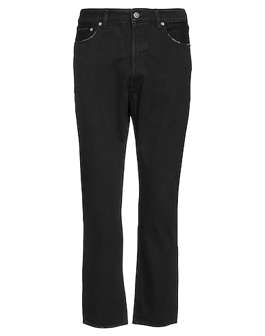 GOLDEN GOOSE Denim trousers Black 65% Polyester, 35% Cotton