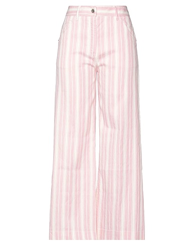 TRUE ROYAL Pantalone Rosa 60% Cotone, 40% Lino