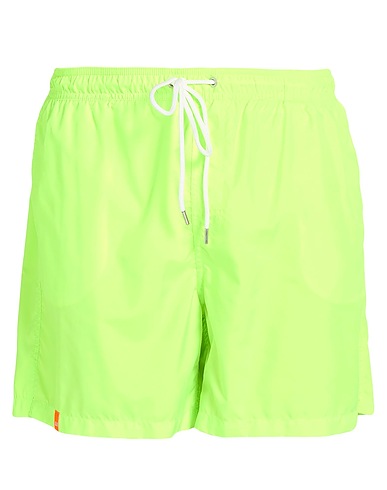 SUN 68 Swim shorts Lime green 100% Polyester