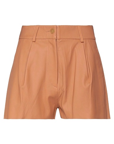 FORTE_FORTE Leather pant Light brown 100% Soft Leather