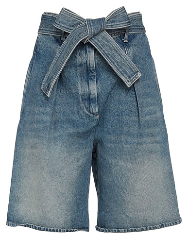 GOLDEN GOOSE Denim shorts Blue 65% Polyester, 35% Cotton