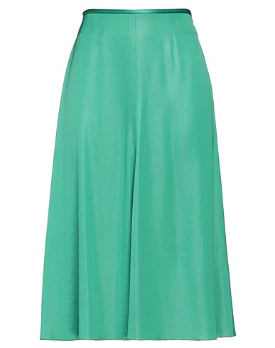 NANUSHKA Midi skirt Green 87% Triacetate, 13% Polyester
