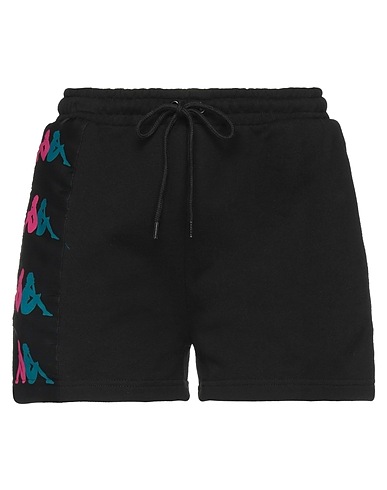 KAPPA Shorts & Bermuda Black 80% Cotton, 20% Polyester