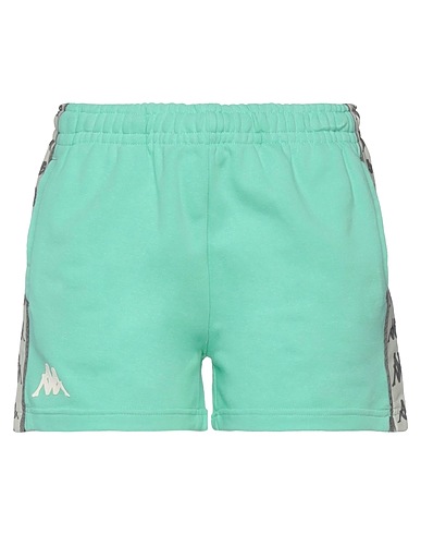 KAPPA Shorts & Bermuda Light green 80% Cotton, 20% Polyester