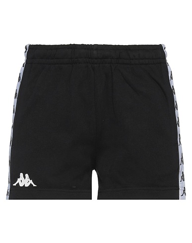 KAPPA Shorts & Bermuda Black 80% Cotton, 20% Polyester