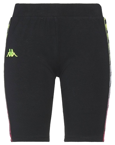 KAPPA Leggings Black 95% Cotton, 5% Elastane