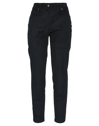 CLIPS MORE Casual trouser Black 98% Cotton, 2% Elastane