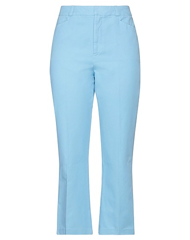 RE/DONE Casual trouser Sky blue 75% Cotton, 25% Organic cotton
