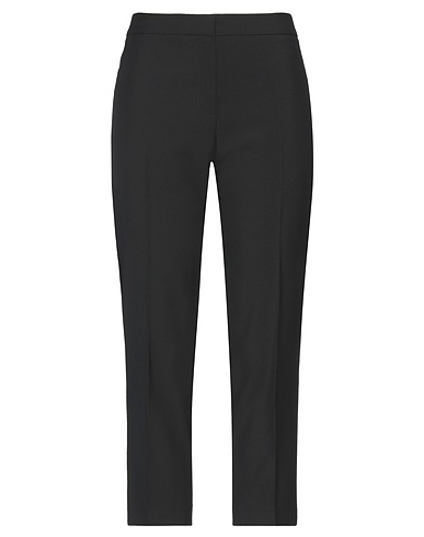 MCQUEEN クラシックパンツ ブラック ウール 100%