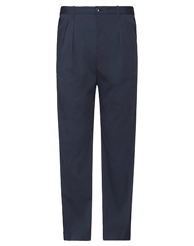 NINE IN THE MORNING Casual pants Midnight blue 73% Cotton, 22% Polyamide, 5% Elastane