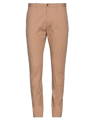 NINE IN THE MORNING Casual trouser Camel 96% Cotton, 4% Elastane