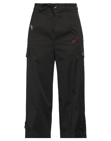 SEMICOUTURE Cargo Black 98% Cotton, 2% Elastane