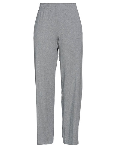 NORMA KAMALI Casual trouser Grey 95% Cotton, 5% Elastane